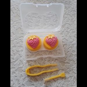 Strawberries Lens Case